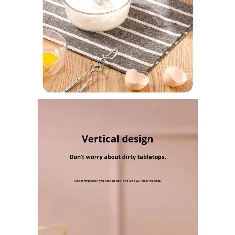 Professional hand , electric household hand , egg beater and dough , cream mixer, high-speed blender view 6