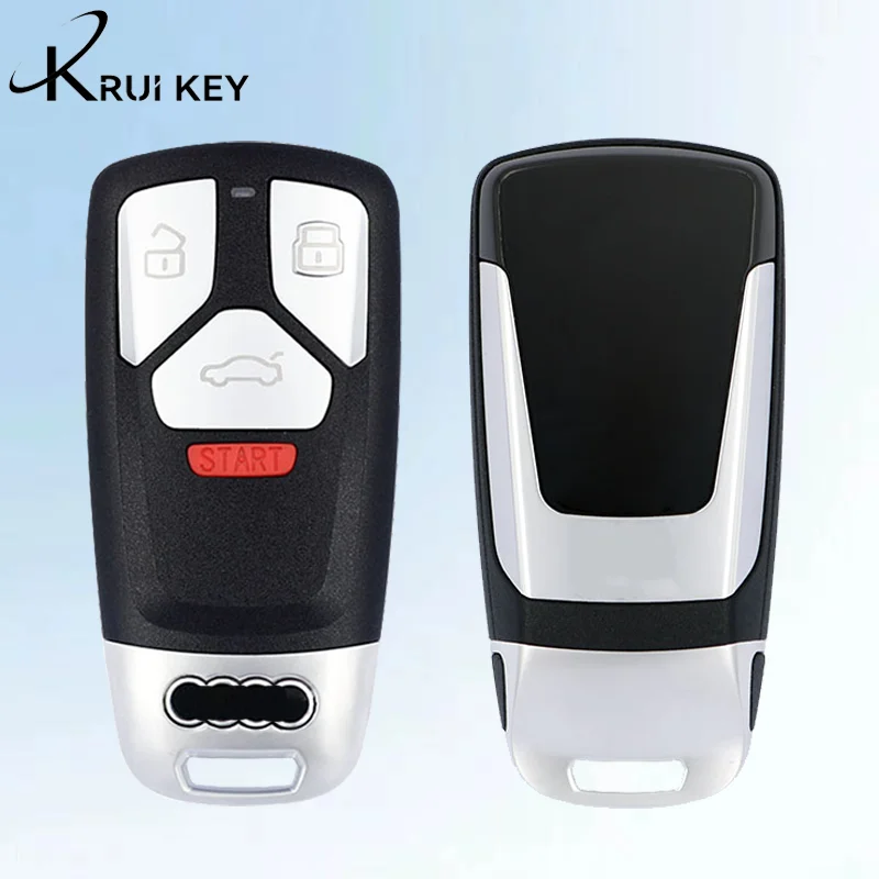 Kairui Smart Remote Car Key Shell Replacement For Audi A4 A5 A4L S4 S5 Q3 Q5 Q7 TT 2017-2019 Auto Case fob blade Accessories