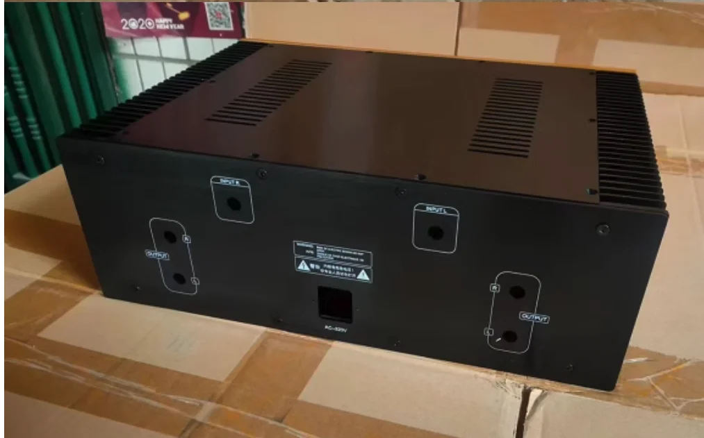 Bryston All aluminum amplifier chassis / Preamplifier case / AMP Enclosure DIY box (430 *150*341/441mm)