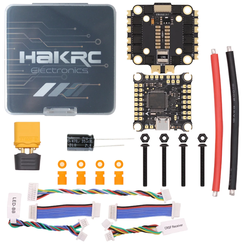 2026 Hakrc F7 F722 V2 SE Flytower 2-6S 65A X4 ESC 32bit Brushless Speed Iflight for Geprc Tmotor Frame Dr-ones Accessories