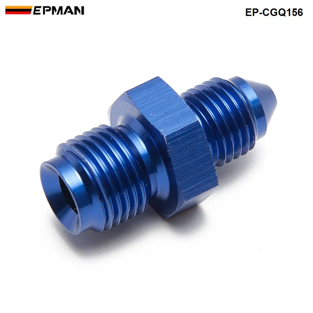 EPMAN 3AN AN3 Blue Turbo Oil Feed Restrictor Fitting for T25/T28 or GT25R GT28R GT30R Aluminum EP-CGQ156