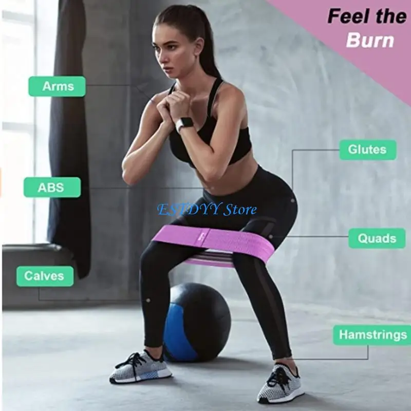 

G6DE 3 шт., эспандер для бедра, эластичная петля для фитнеса, ленты для упражнений на ноги