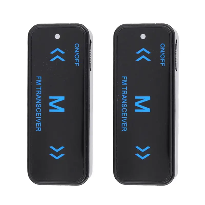 SWXF 2 uds Walkie Talkie portátil adulto Radio bidireccional juguete Mini restaurante Talkie Walkie 0,5 W UHF 400-480MHz
