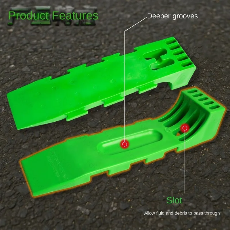Trailer Tire Slider Accessories Plastic Skateboard Ramp Wrecker Skates for Easy Movement