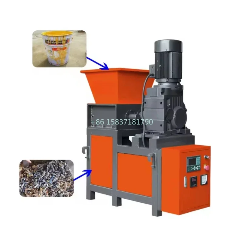 

Plastic Recycling Shredder Machine Automatic Heavy Duty Industrial Material Scrap Metal Rubber Crusher Shredder Machine Price