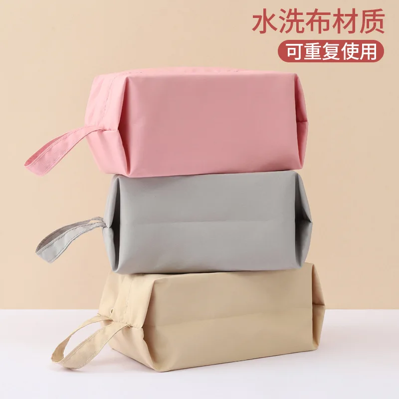 Portable Makeup Bag Hand-held Cloth Bag Storage Bags Travel Clothes Packaging and Organizing Bags