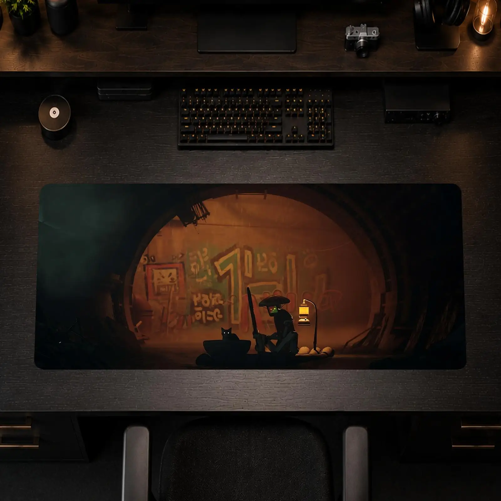 Cool Stray Mouse Pad Gaming office Non-slip Desk Mat Diy Mousepad Large Game Keyboard overlock