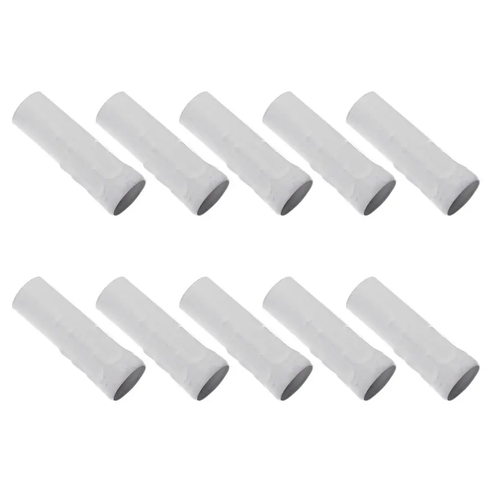 

10pcs European Crystal Chandelier Covers 8X2.5X2.5Cm E14 Socket Drip Tubes For Diy Lighting Fixture Replacement Hanging
