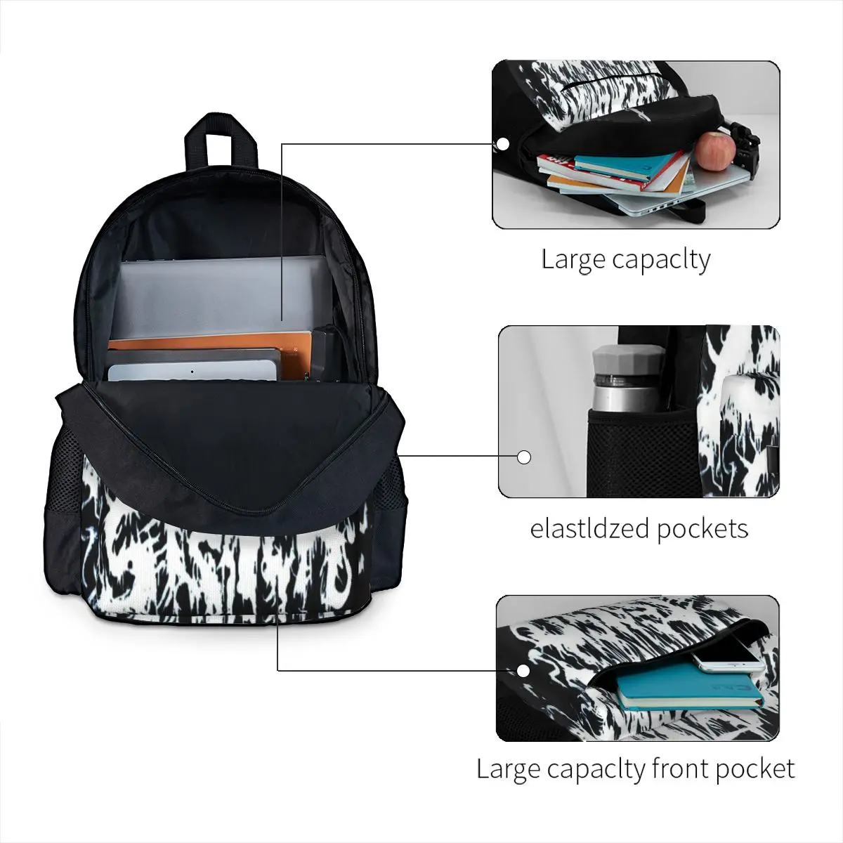 Crematory Transmigration New Travel Book Backpack Cute Women Fashion Printed School Bag Laptop College Backpack Fashion Men