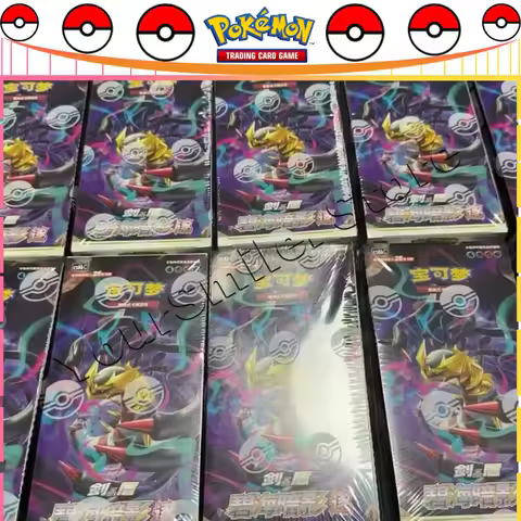 Original Pokemon Trading Cards PTCG CS6bC Simplified Chinese 8.0 Shadow of the Blue Sea ZHU Card Genuine Booster Pack Box