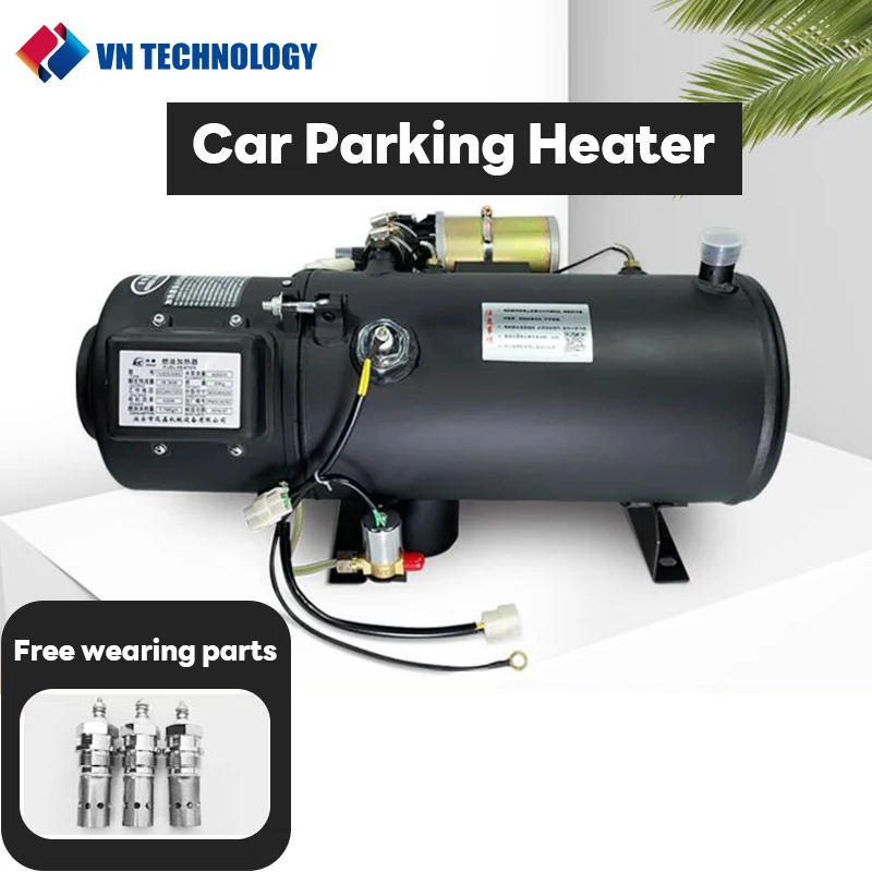 10KW 30KW Car Engine Heater Air Diesel Heater Engine Preheater Truck Preheating Water Heating 12V 24V on Clearance