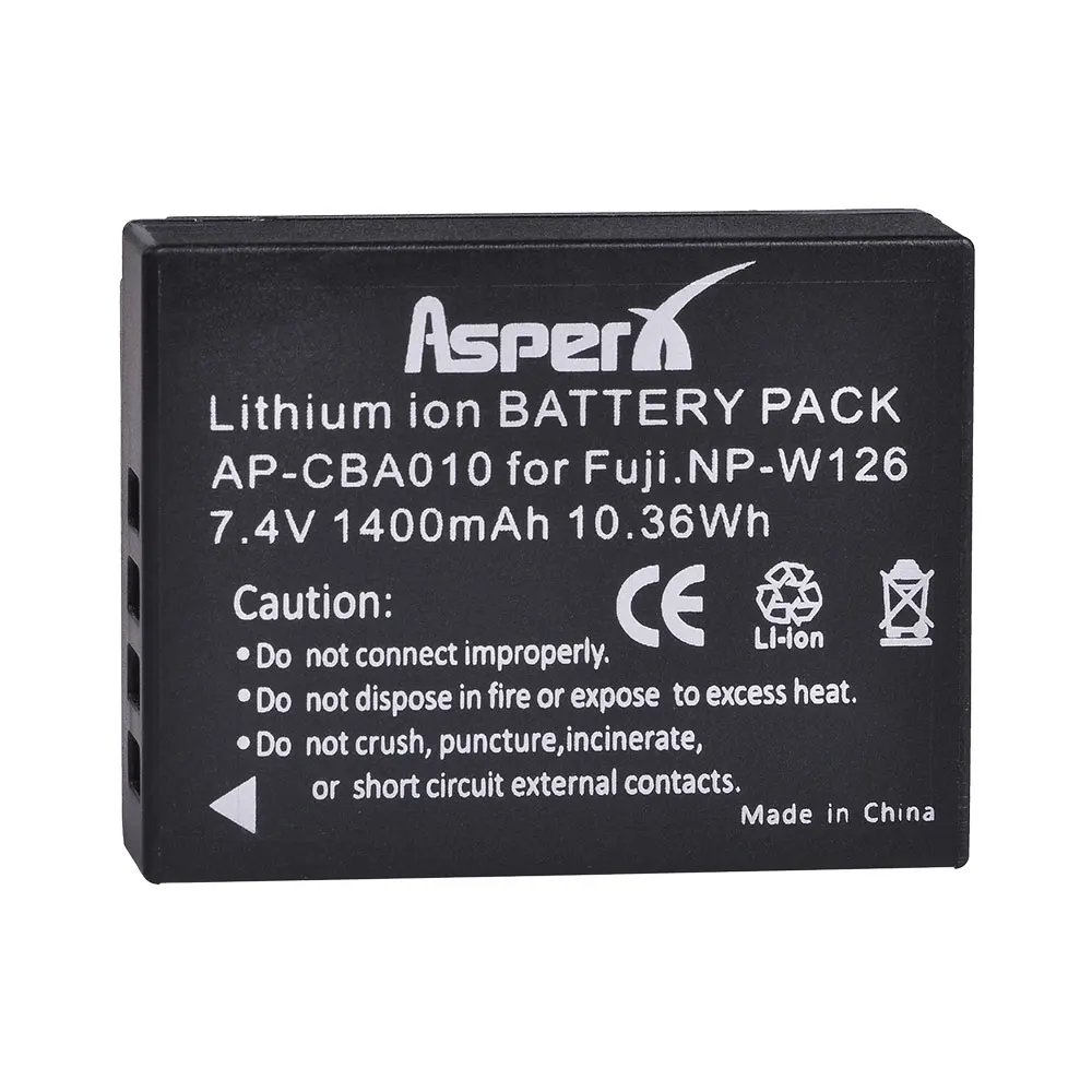 NP-W126 Bateria NPW126 NP-W126S Battery Batteries for Fujifilm X100F X-A10 X-A7 X-A5 X-A3 X-A2 X-A1 X-E2 X-E2S X-Pro1