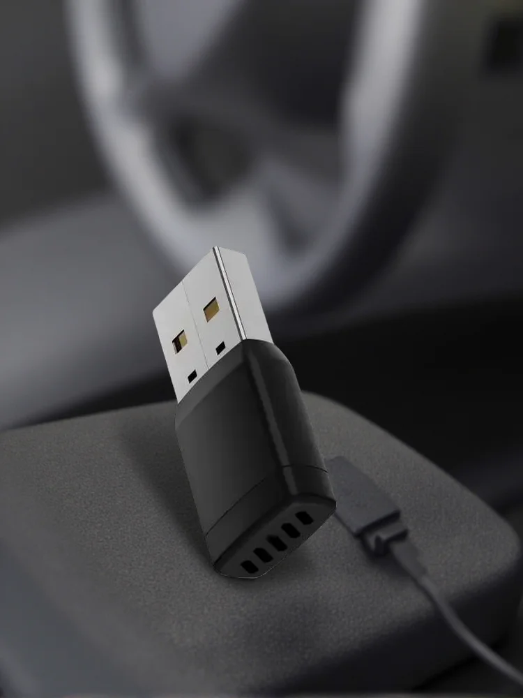 2026 NOWY Adapter Mini 2 w 1 z Przewodowego na Bezprzewodowy CarPlay i Android Auto, 5GHz WiFi5, dla 99% oryginalnych samochodów z przewodowym CarPlay/Auto — 2