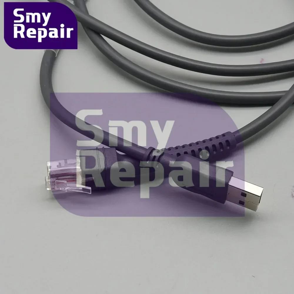 10pcs Compatible New Scanner 2m USB Cable compatible for Symbol Motorola LS2208 LS4208 Barcode scanner