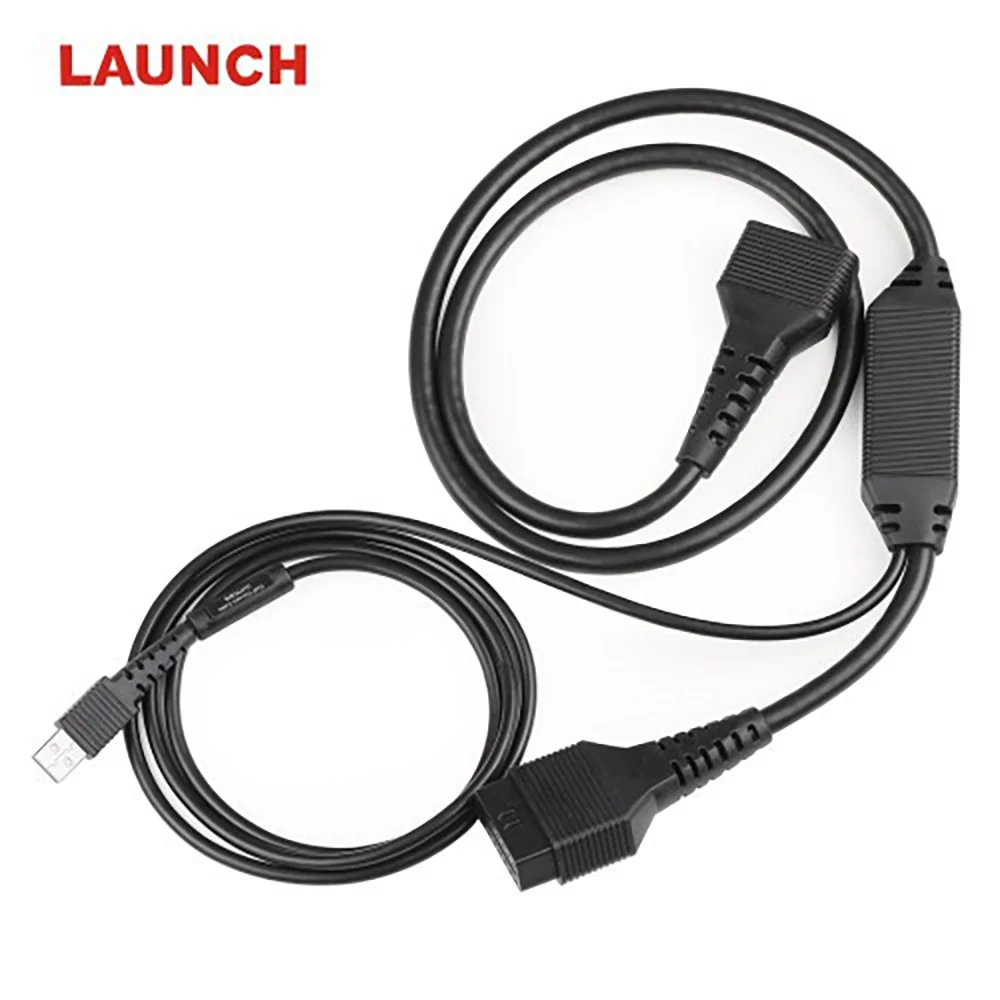 LAUNCH X431 DOIP Cable Connector 16 Pin Adapter Support DOIP Protocols Cars for CRP919E BT Pro3S+ V5.0 DBScar VII Pro TT