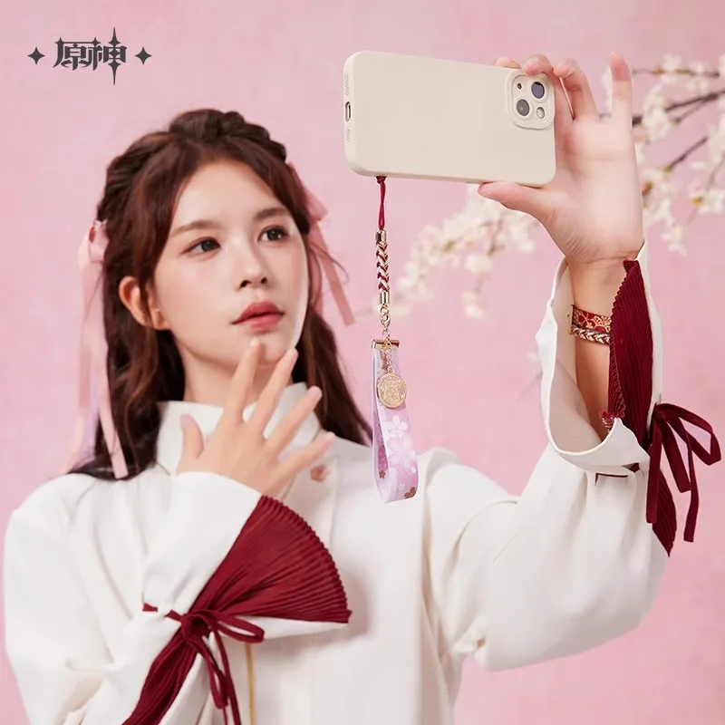 Spiel Genshin Impact Offizielles Originalprodukt Yae Miko Theme Zubehör Lesezeichen Halloween Weihnachten DIY Geschenke Cosplay Ornament