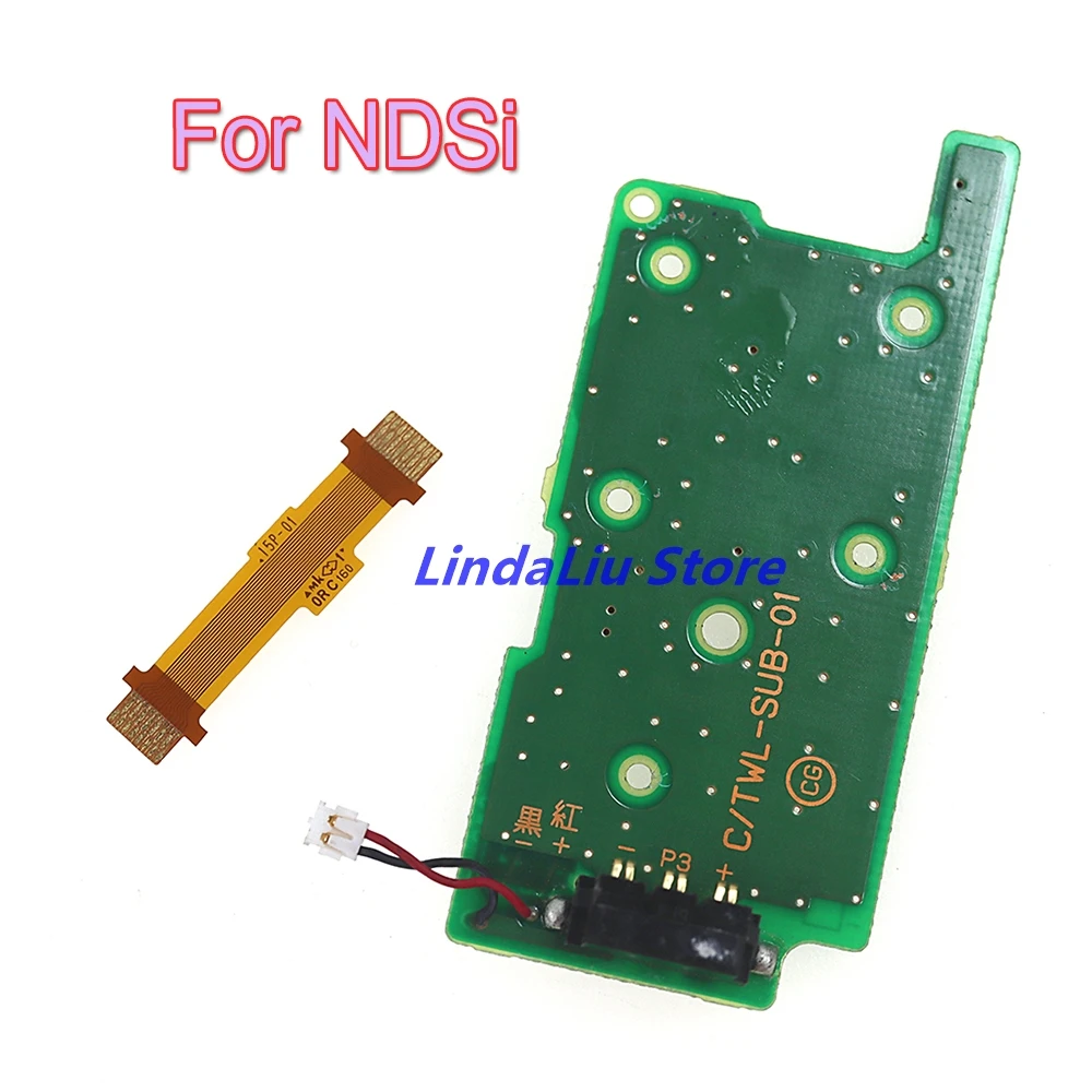 Nintend NDSi 게임 콘솔 용 전원 스위치 버튼 보드 NDSi on Off 전원 보드 용 ABXY 크로스 키보드