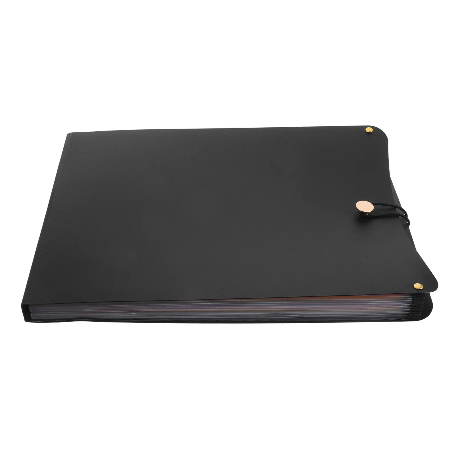 

Accordion File Organizer Vertical Plastic Folder Multi-Layer 13 Sections Expandable Document Holder for Test Papers Office