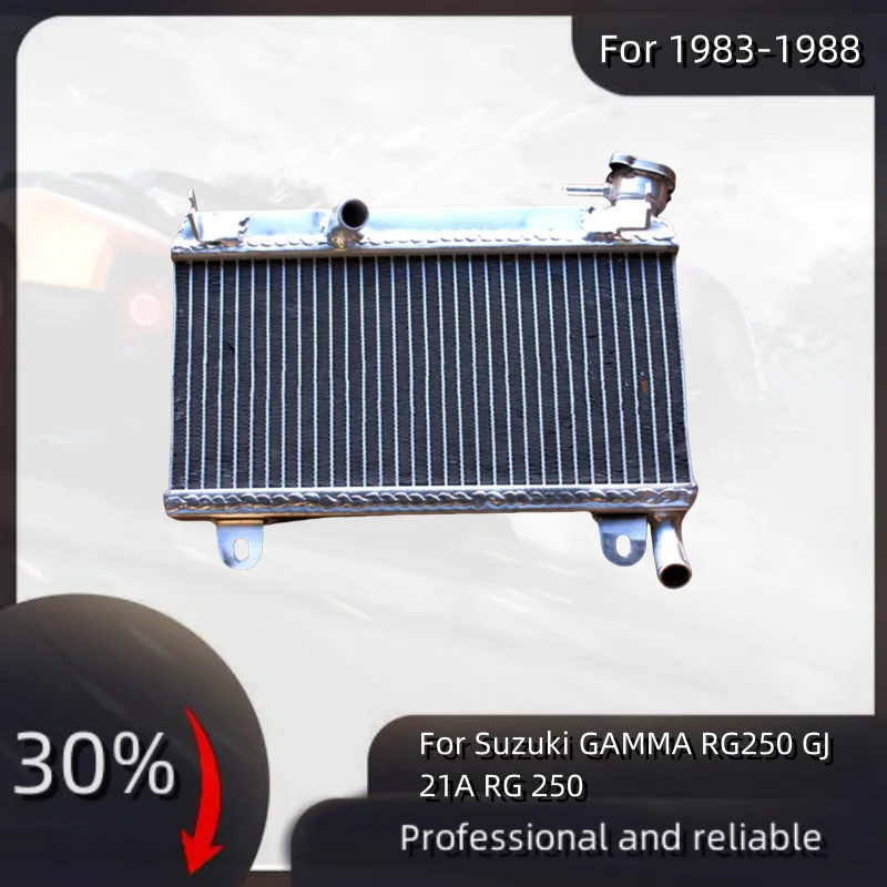 

Aluminum Radiator For Suzuki GAMMA RG250 GJ21A RG 250 1983-1988 Cooler Cooling Coolant 1983 1984 1985 1986 1987 1988