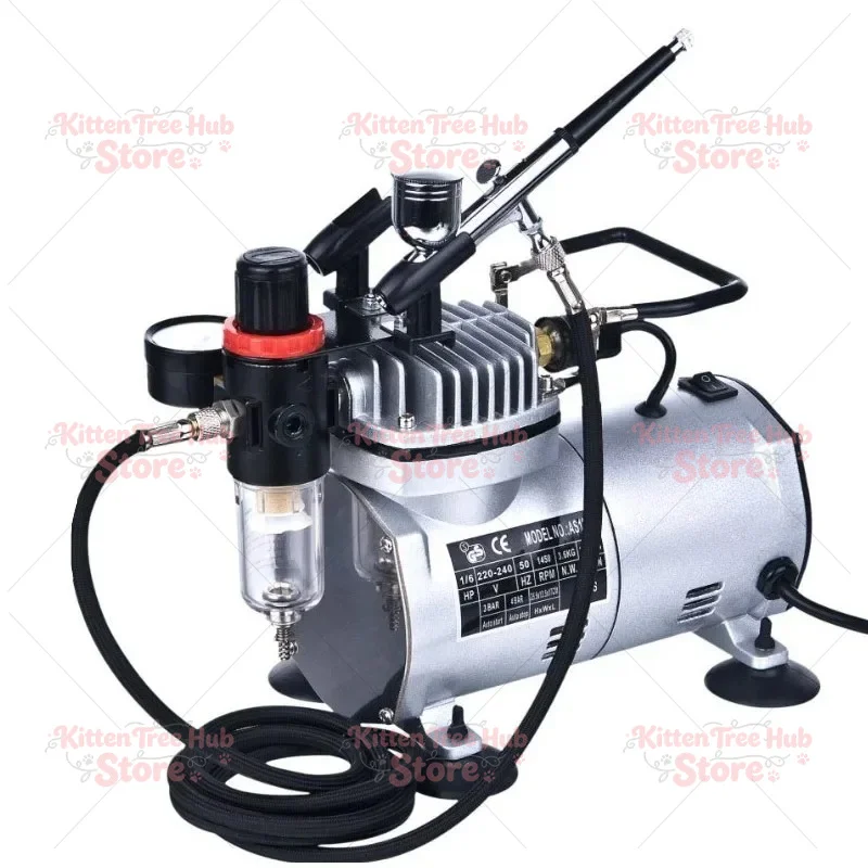Air Pump Model Spray Painting Air Compressor Furniture Repair Leather Sofa Repair Household Desktop Spray Painting