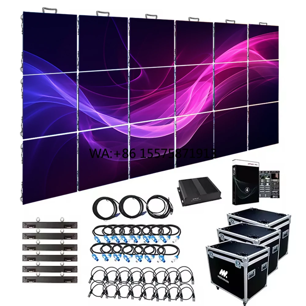 

P10 500X500 Rental Cabinet Popular Outdoor Screen Rental Event Scene Led Background Screen for Rental P2.9 Led Screen