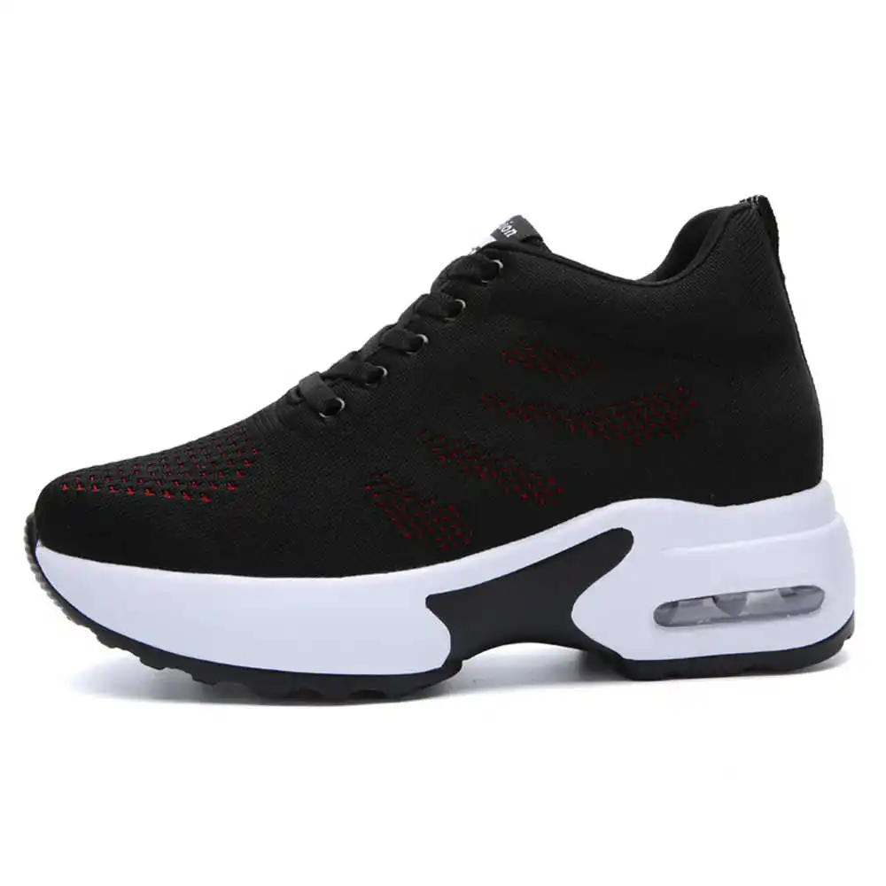 Plataform Thick Sole 38 Size Sneakers Running Boot Leopard Shoes For Women Sport Athletics High End Classical High Grade