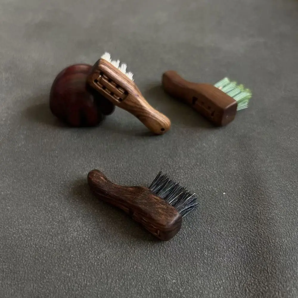 Portable Mini Wenwan Brush Hand-tied String Tiny Size Hand-tied Wenwan Brush Pocket‑sized Compact Pocket Wenwan Brush