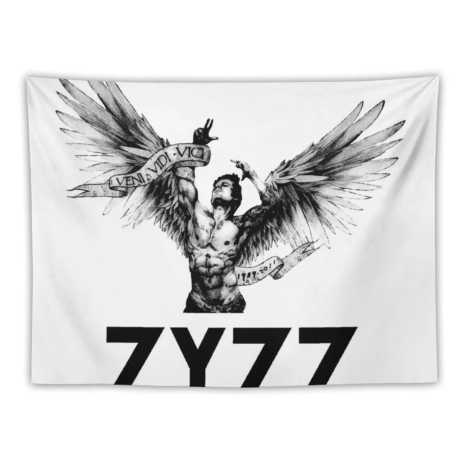 Zyzz We're All Gonna Make Mirin Physique It Sickkunt Gym Bodybuilding Motivational Aesthetic Veni Vidi Vici Design Tapestry