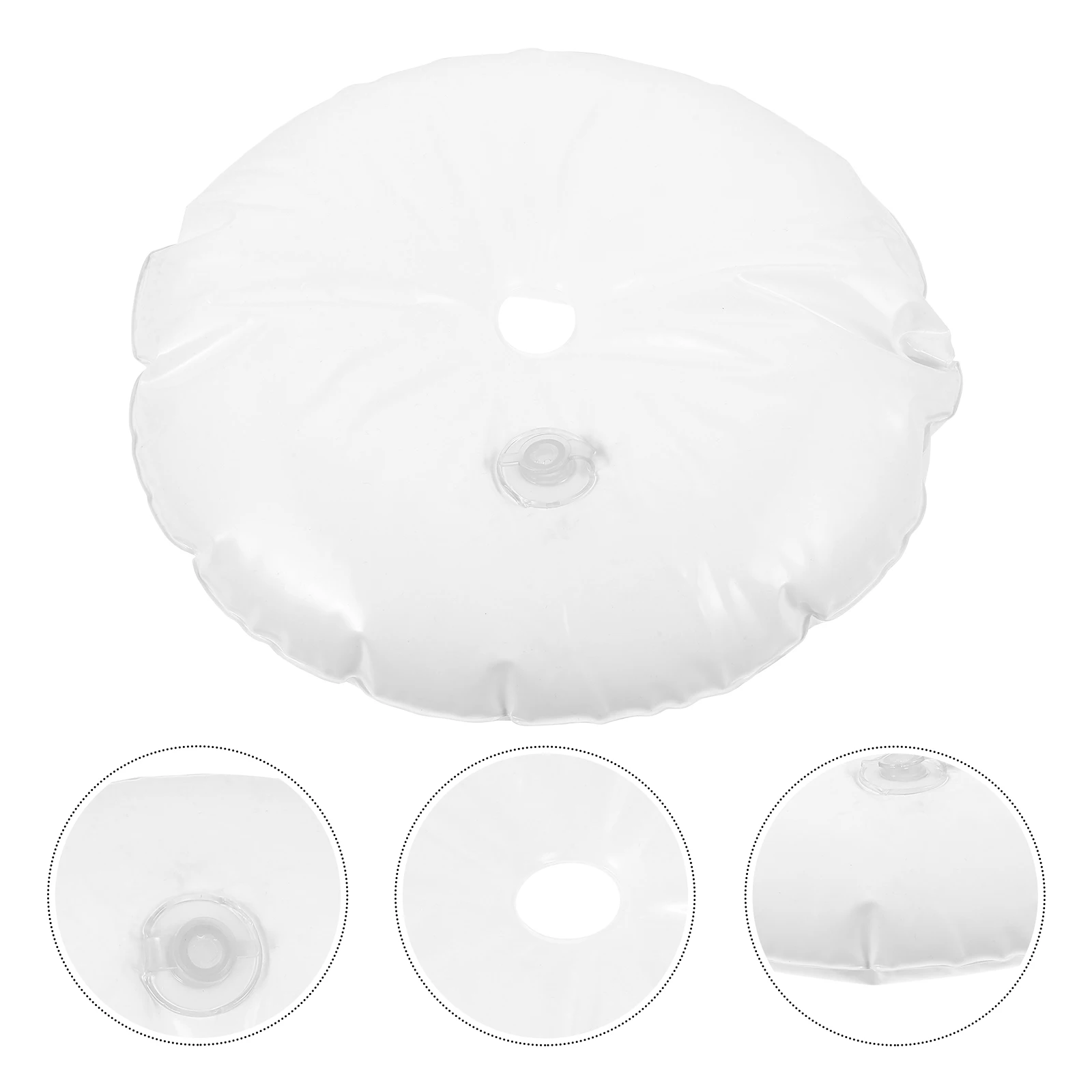 

1pcs Beach Umbrella Base Water Weight Bag Sunshade Windproof Water Filling Pouch Foldable Storage Lightweight Durable