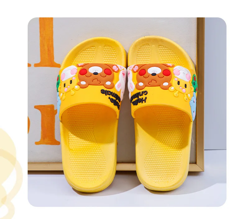 2026 Cartoon Kinderpantoffeln Jungen Mädchen Freizeitschuhe Flache Strand-Wasserschuhe Indoor Weiche Niedliche Flip-Flops für Jungen Mädchen – Detail 13