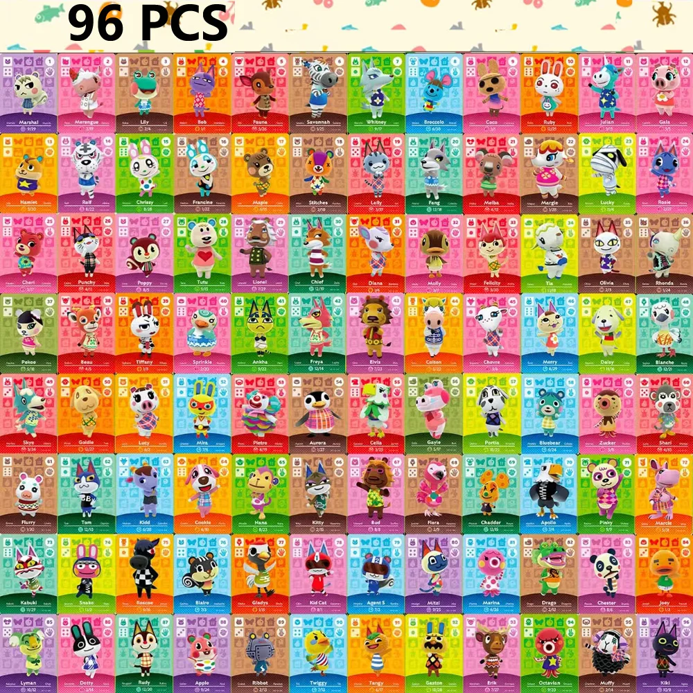 ACHN amxxbo Cards Leaf Animal Crossing Lock NFC Card New Horizons Amxxbo For NS Switch Games Amxxbo Card New Leaf Welcome