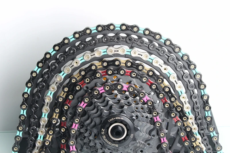SUMC X11SL X12SL Bicycle Chain Speed MTB Road Bike Diamond Chains Ultralight Mountain Bicycle 11 12S Chains Fit for Shimano Sram
