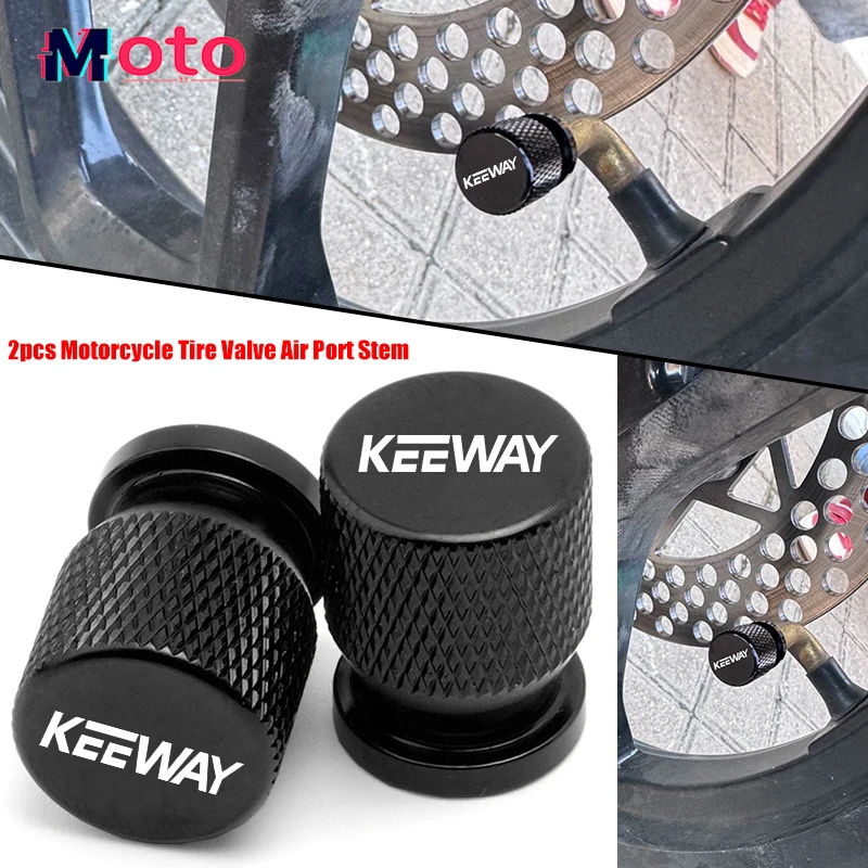 For Keeway Hurricane 50 Vieste 300 Zahara Cityblade RKR RKV RKF 125 RKS 150 Motorcycle Wheel Tyre Valve Cap Air Port Cover Cap