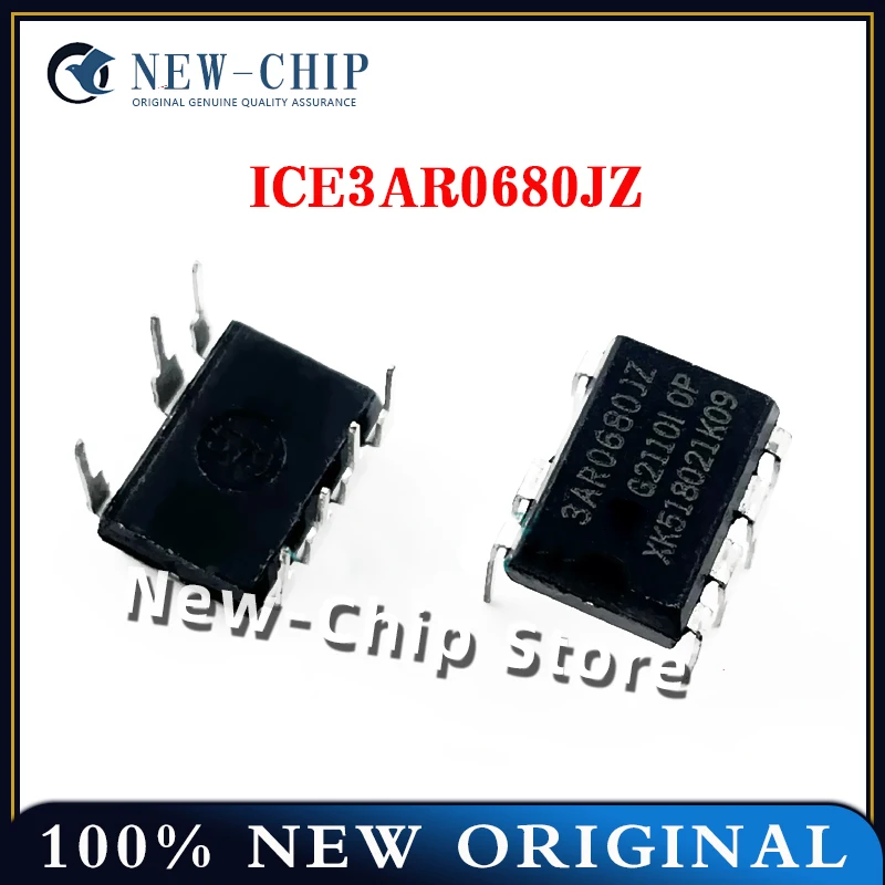 5PCS-100PCS/LOT  ICE3AR0680JZ  DIP7 Liquid crystal power chip New original  3AR0680JZ