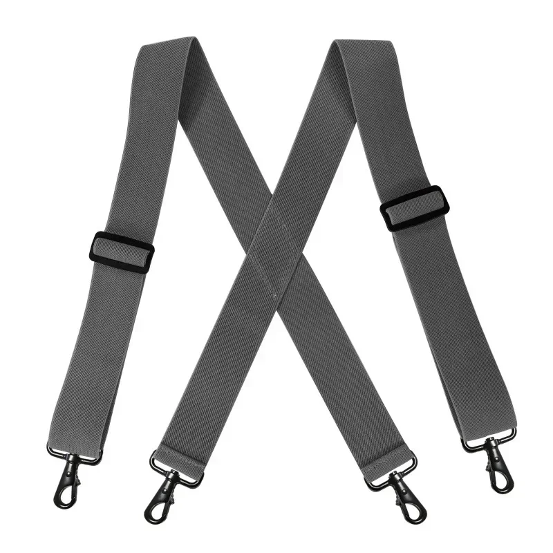 Men's 5cm Wide Adjustable Elastic Suspenders