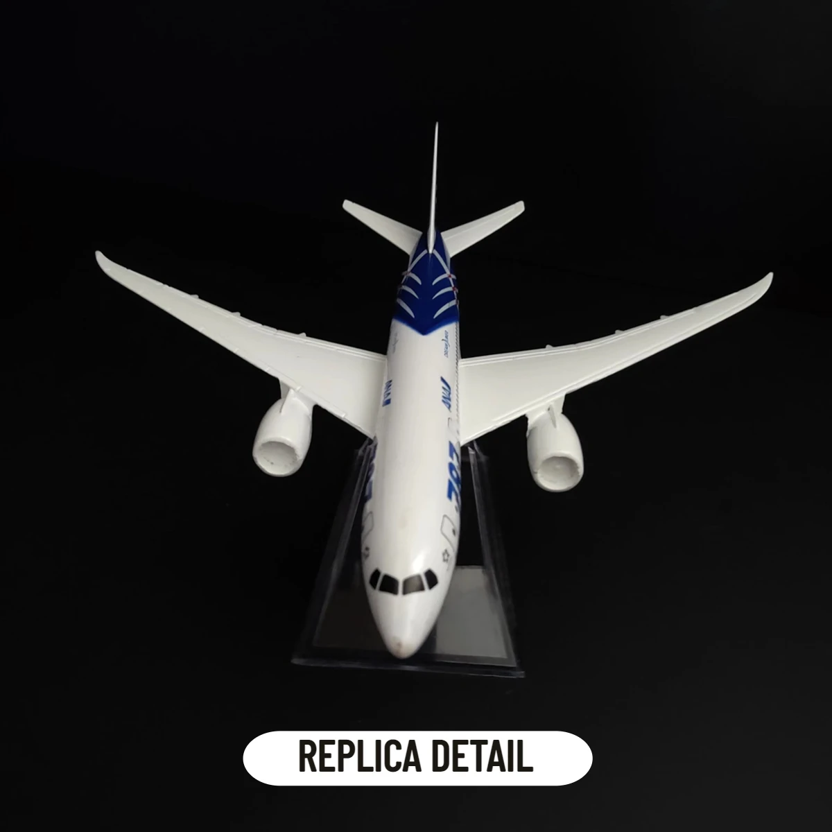 Scale 1:400 Metal Aircraft Replica 15cm Japan ANA B787 Model Airplane Miniature Xmas Kids Room Decor Gift Toys for Boys