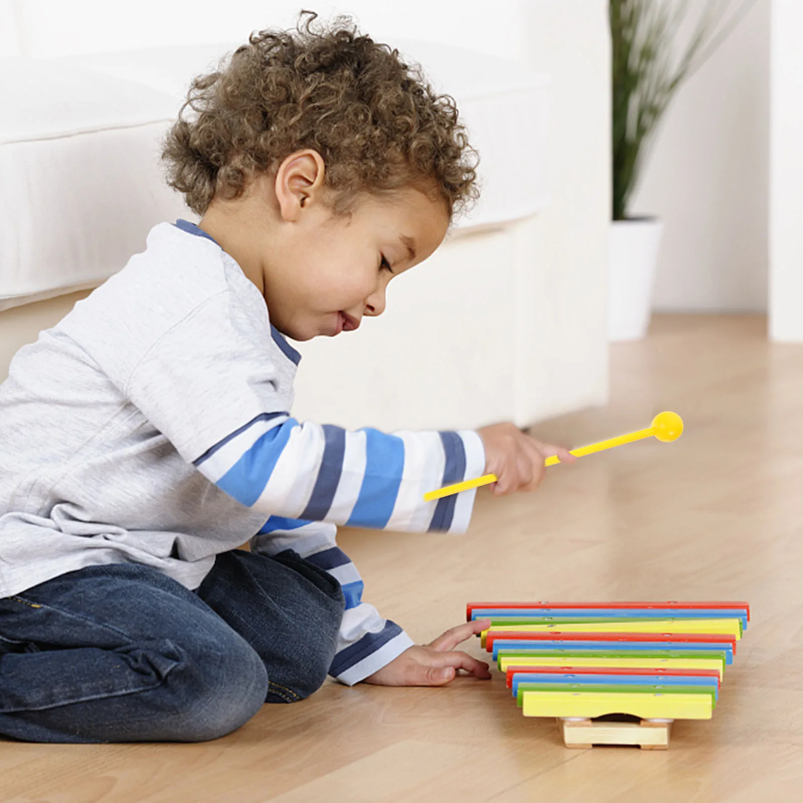 10 قطع من مطارق الإيقاع للأطفال، هيكل قوي، سهلة الاستخدام، أفخاذ المسرح للمبتدئين والموسيقيين المحترفين