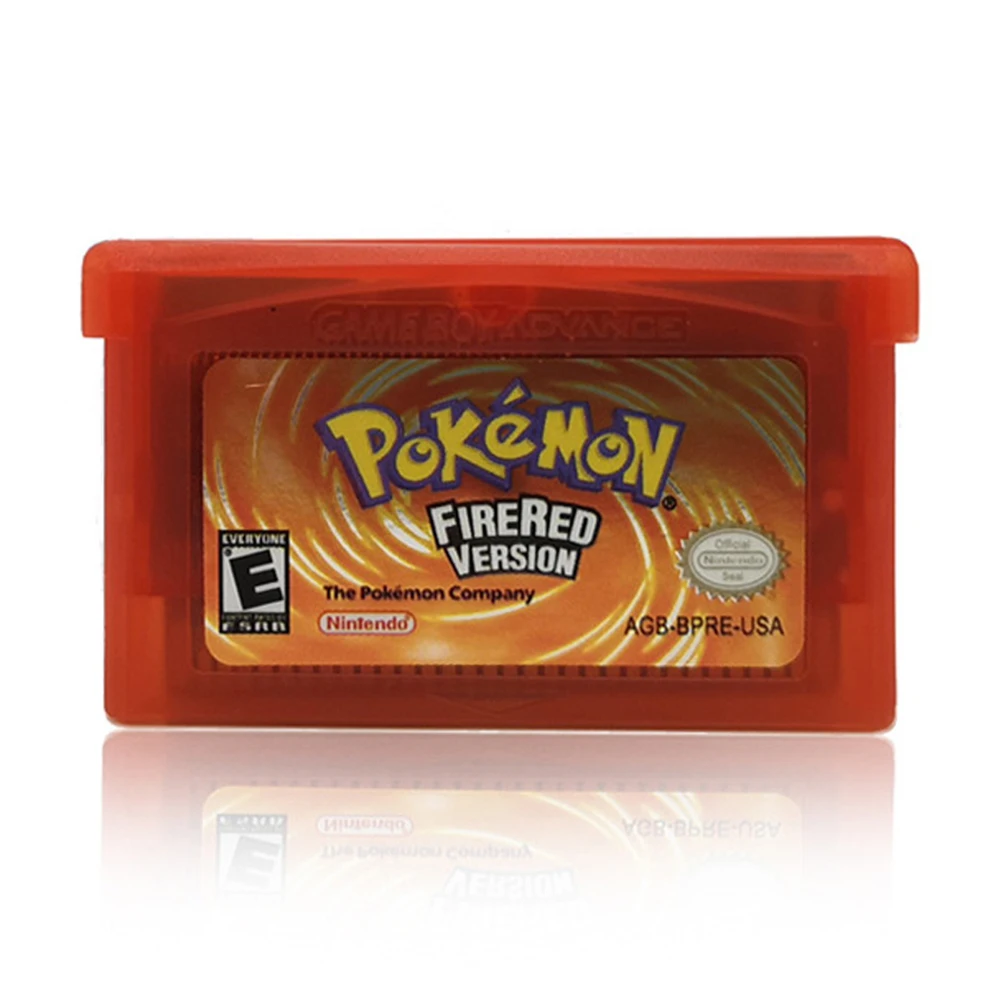 Pokemon GBA Series 32-bit Video Game Cartridge Console Card Pokemon Emerald FireRed LeafGreen Ruby Sapphire Multi-language