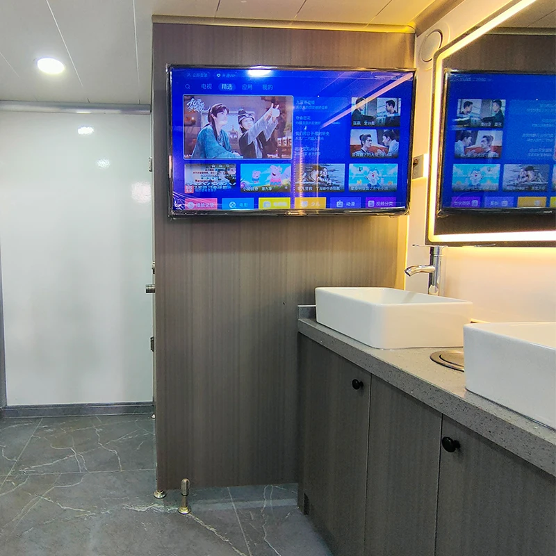 Portable Steel Mobile Bathroom - Outdoor Camping Venues 评论和价格