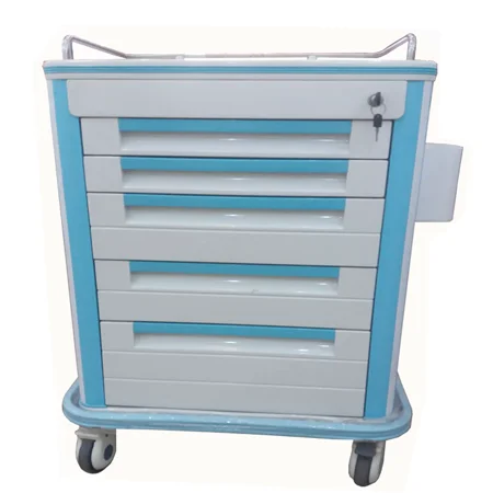 ABS Medical Crash Anaesthesia Trolley – Hot Sale Emergency Treatment Cart