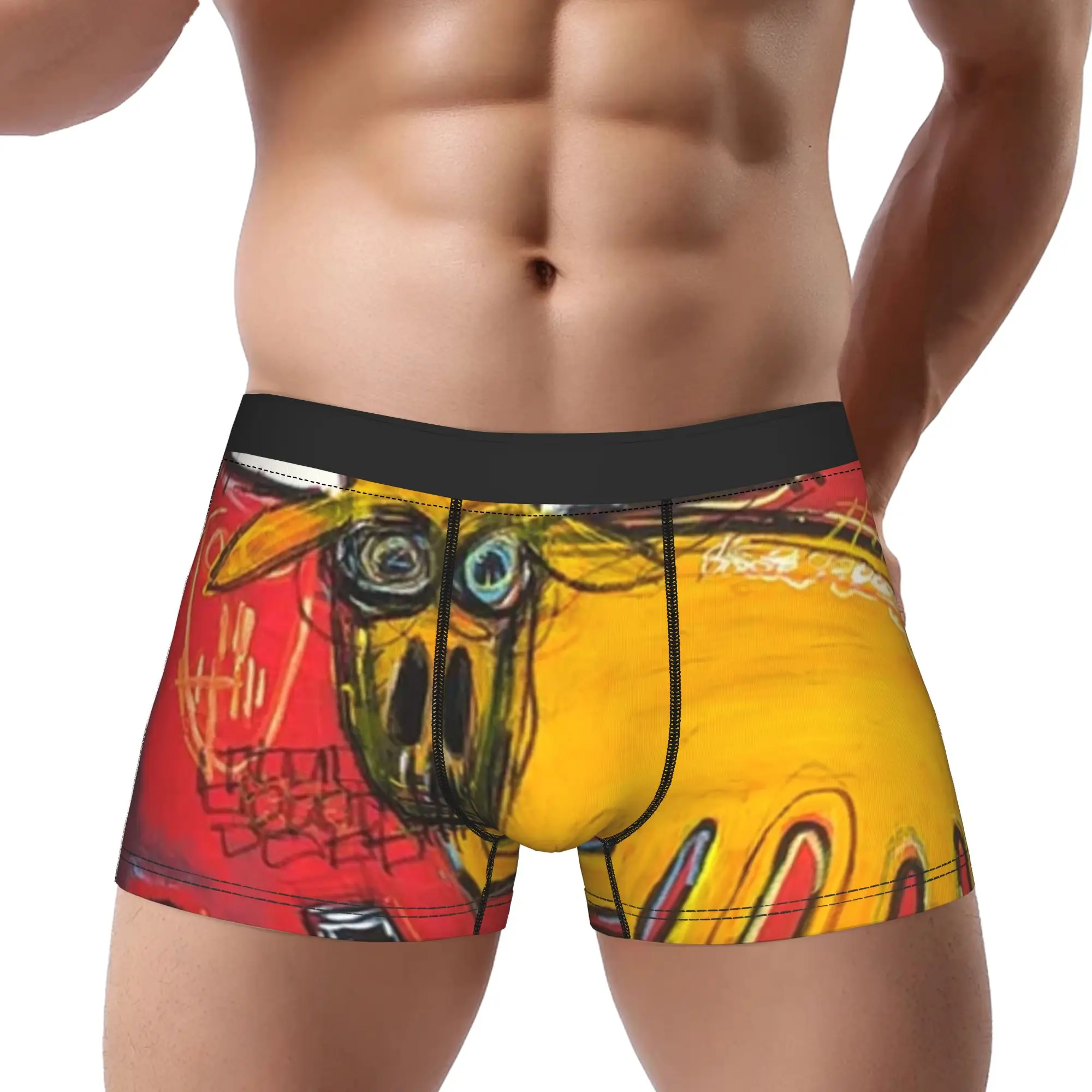 

Трусы-боксеры jJarritos с рисунком быка, дышащие, вентилируемые, мужское нижнее белье