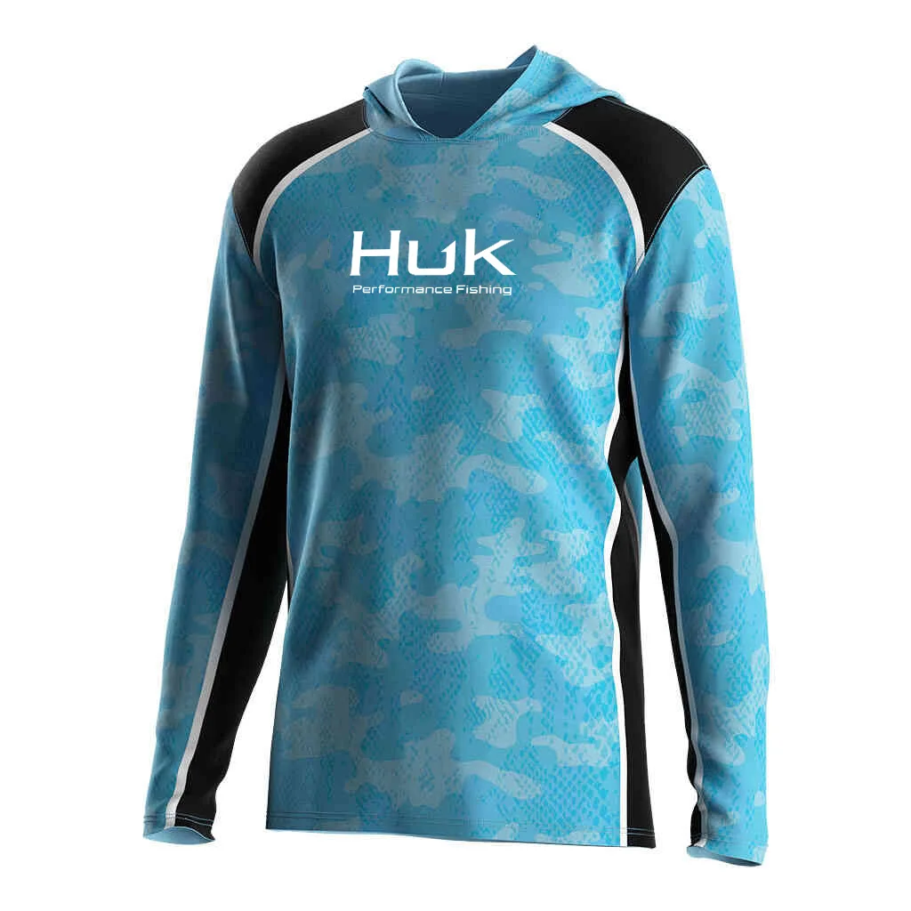 

Мужская рыбалка с защитой от ультрафиолета, двухцветная 3D-печать, легкая уличная повседневная уличная одежда с капюшоном