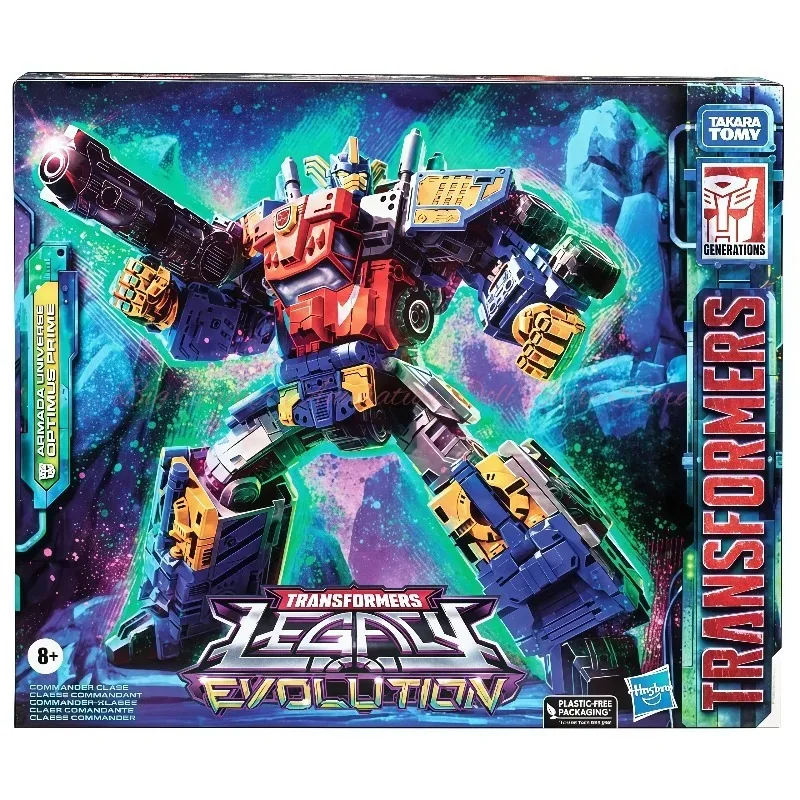 【Na stanie】Hasbro Transformation Toys Commander Optimus Prime Figurka Akcji Robot Model Kolekcjonerski Zabawka Hobby