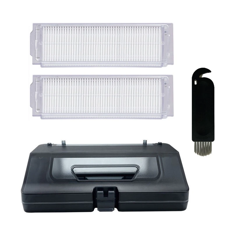 

Top Sale Suitable For STYTJ02YM Sweeping And Dragging Integrated Sweeper Accessories Two-In-One Water Tank Dust Box Filter Scree