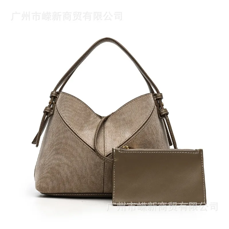 Z Home Premium Sense النمط الأجنبي حقيبة صغيرة المرأة 2025 الخريف موضة جديدة متعددة الاستخدامات حقيبة ساعي حقيبة يد متخصصة المد