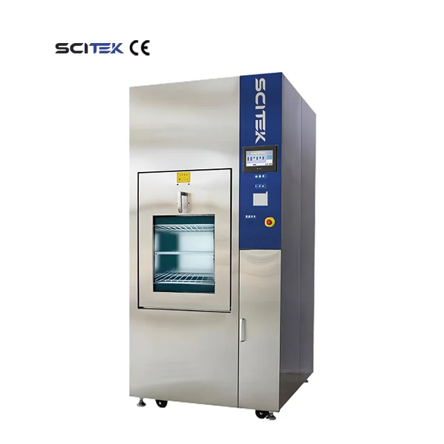 

SCITEK Double Door Bottle Washer Machine 360l Stainless Steel Glassware Washer For Laboratory