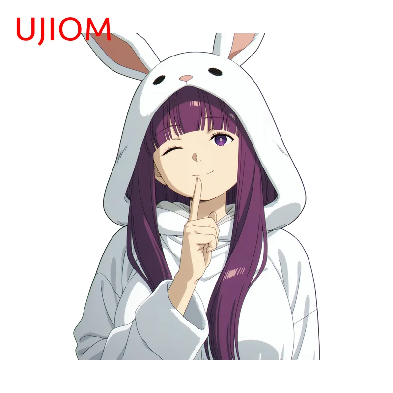 UJIOM Lovely Bunny Fern Anime Character Wall Sticker Enchanting Fashionable Attractive Hot Selling Decal Veneer Sofa Wall Decor