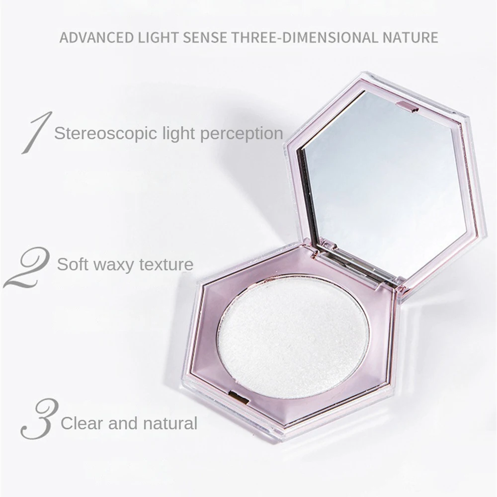 1/3/5PCS Highlight Pressed Powder High Durability Pearlescent Highlight Disc Health & Beauty Long Lasting Shine Bri