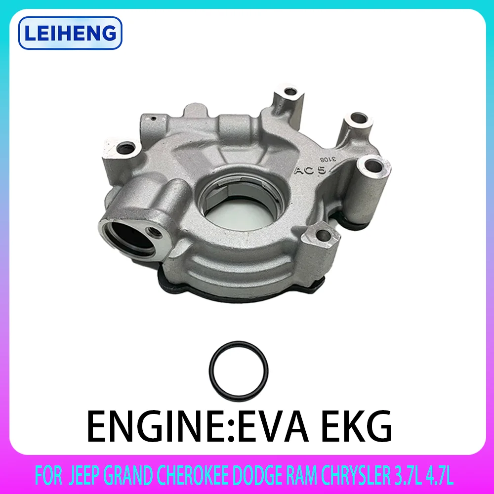 

Engine Parts Oil Pump Fit For JEEP GRAND CHEROKEE DODGE RAM CHRYSLER ASPEN MITSUBISHI 3.7 L 4.7 L EVA EKG Gas 02-13 53020827