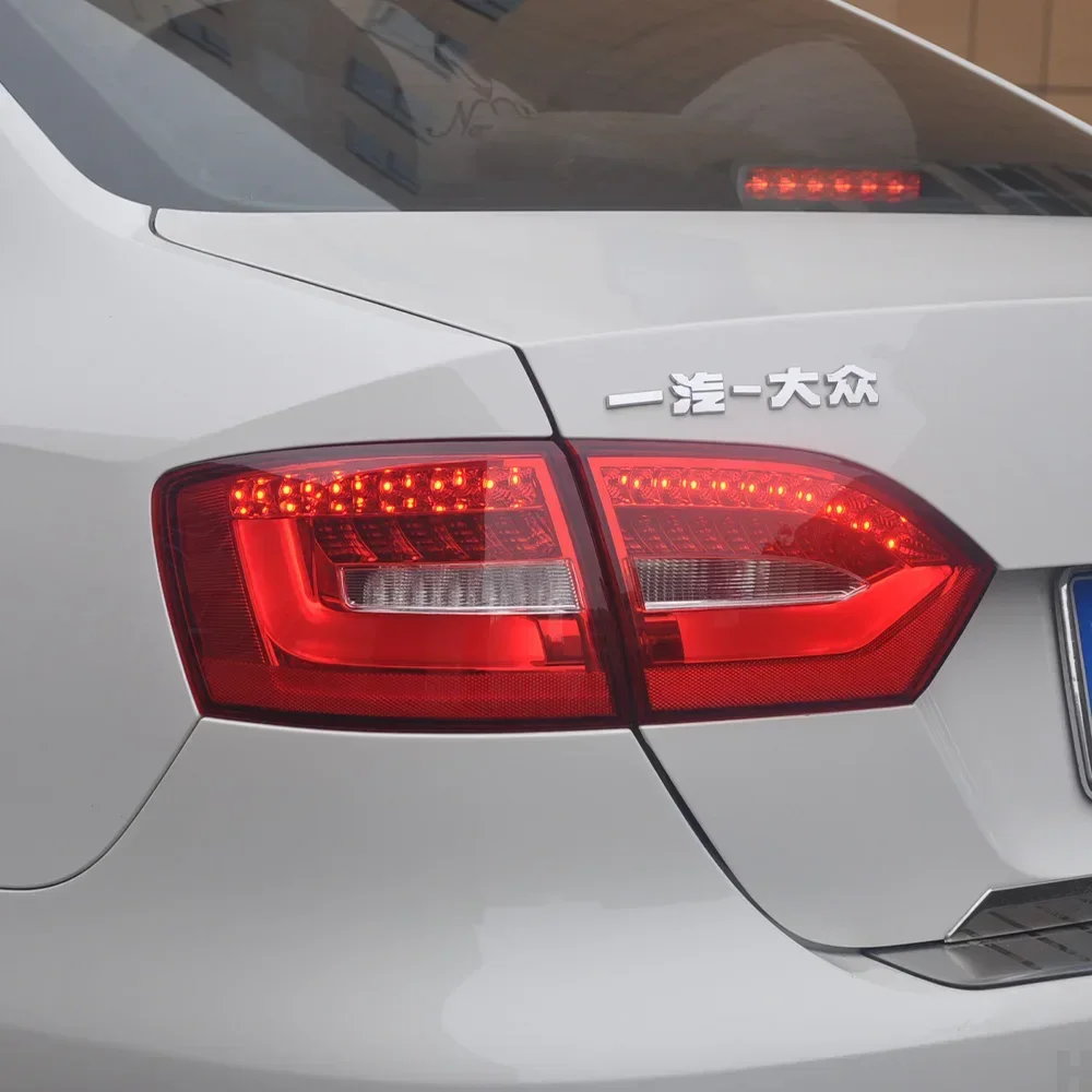 Auto Back Lamps for VW MK7 Jetta Sagitar Vento 2011-2014 LED Car TailLight Assembly Upgrade Flashing Signal Light Accessories